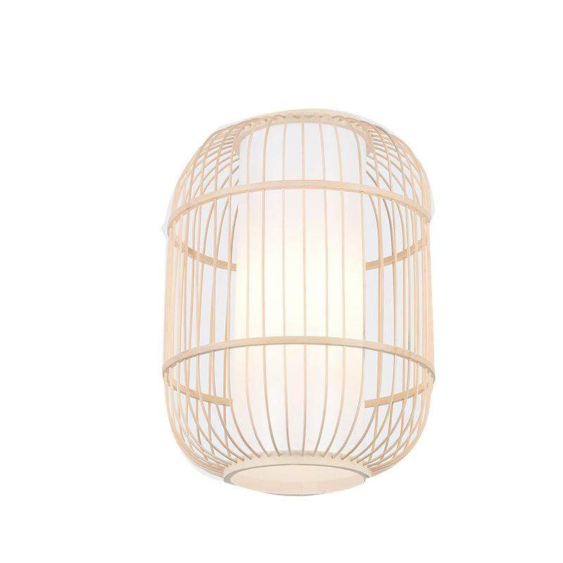 竹编吊灯新中式餐厅茶室民宿卧室客厅楼梯灯装饰禅意日式竹艺吊灯,家装灯饰光源,智能吊灯,淘宝优惠券,粉丝福利购,淘宝优惠卷