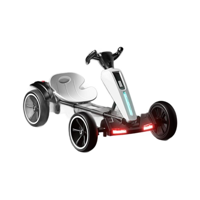 儿童电动车卡丁车四轮控宝坐139宝玩具车可遥人男女带小孩折叠免