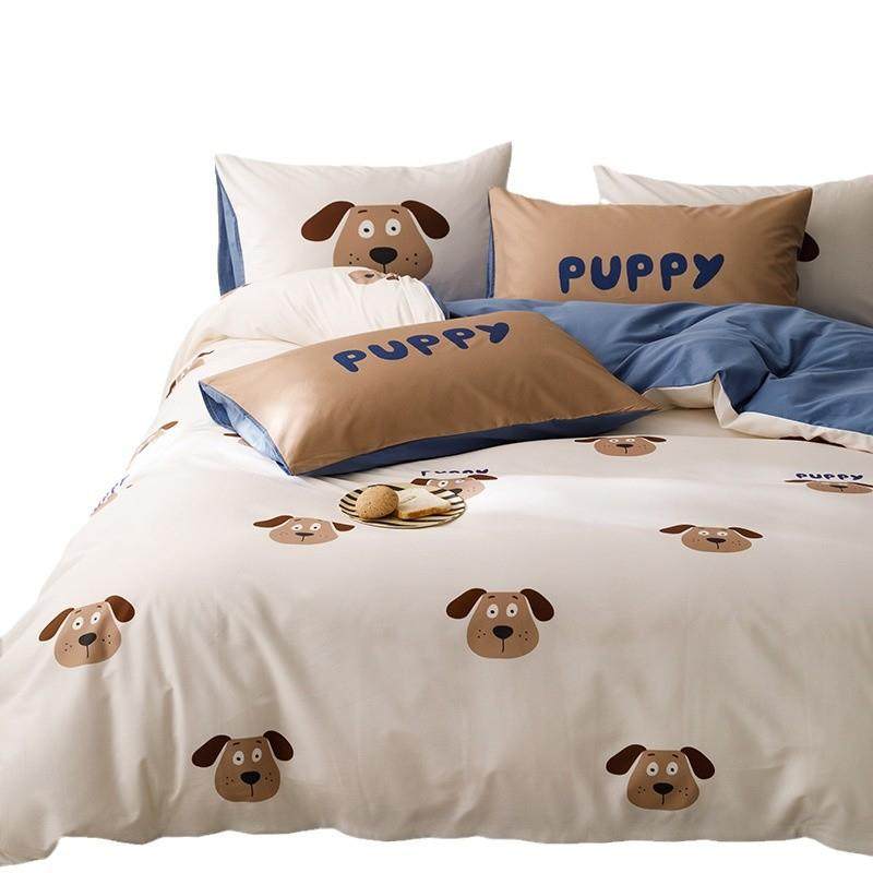 2025新款ins12全棉数码印花床单款四件套单人纯棉三件套床笠款,床上用品,床品套件/四件套/多件套,淘宝优惠券,粉丝福利购,淘宝优惠卷