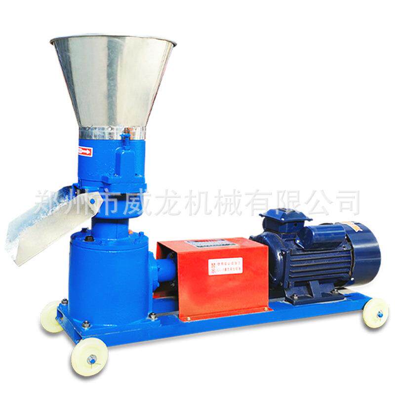 饲料颗粒机小型家用220v养殖玉米秸秆加工鸡鸭猪羊兔制粒机造粒机图片