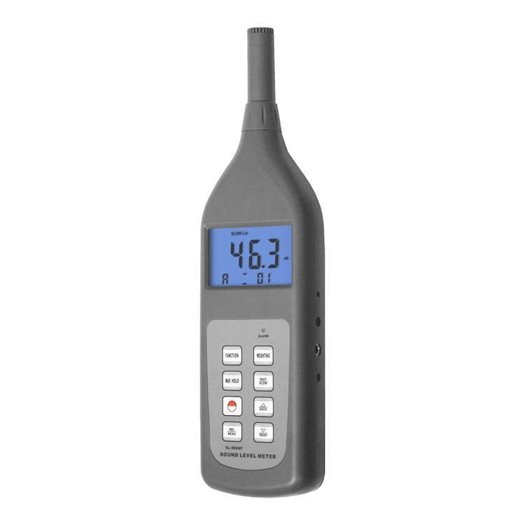 SL-5868P噪音计分贝仪带记忆声级计多功能声级计SL5868F频谱