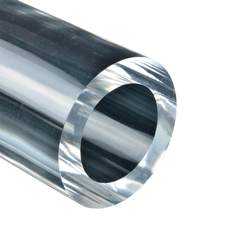 工厂圆形加厚磨砂有机玻璃管防破裂高透光透明亚克力空心管