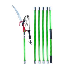 高缩枝锯8剪节带8米园林绿色高枝绝缘伸高空剪滑轮省力绳修枝剪高