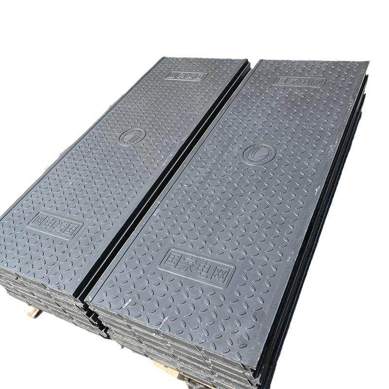 电力沟盖板树脂复合盖板排水沟弱电井盖扣槽盖板防火电缆沟盖板