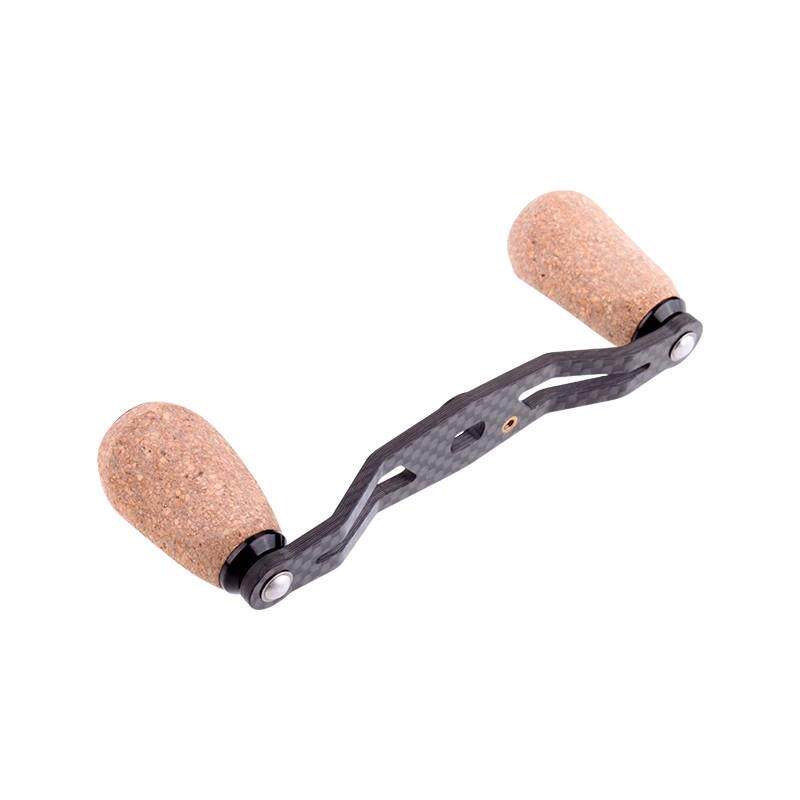 路亚改装水滴轮鼓轮摇把碳纤维摇臂橡胶软木握丸套装DIY渔轮