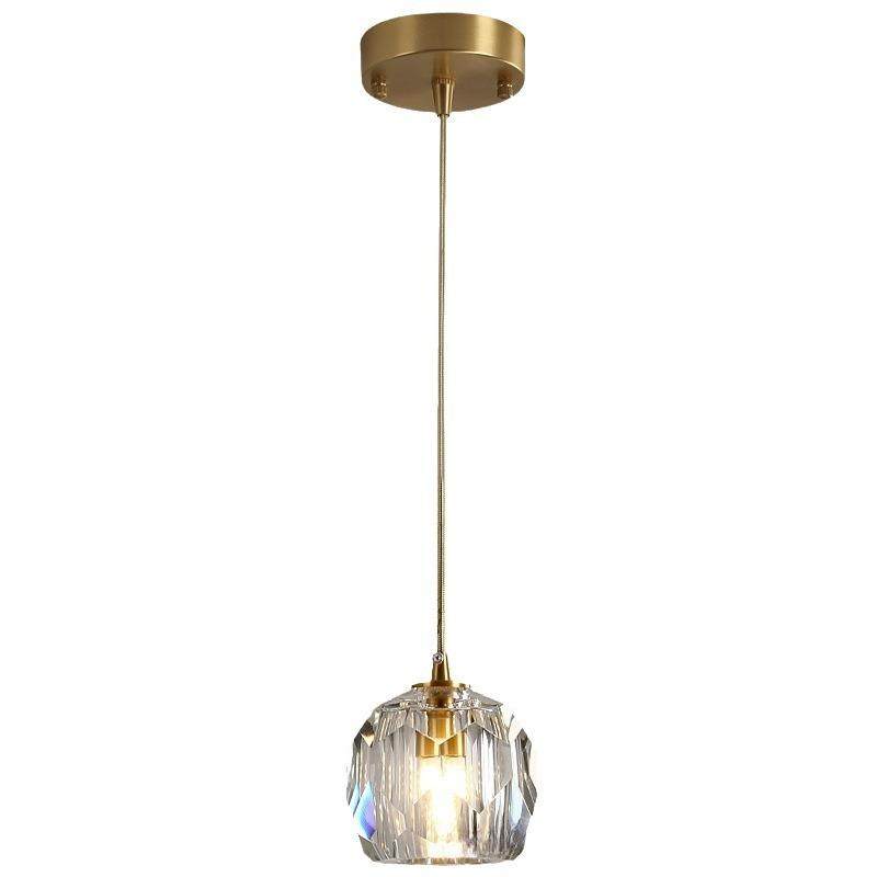 轻奢全铜家用吊灯现代简约复式楼梯长吊灯北欧客厅餐厅卧室水晶灯,家装灯饰光源,智能吊灯,淘宝优惠券,粉丝福利购,淘宝优惠卷