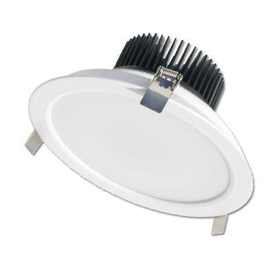 商场店铺照明筒灯6寸led筒灯30w40w50w天花灯4000K中性光开孔165