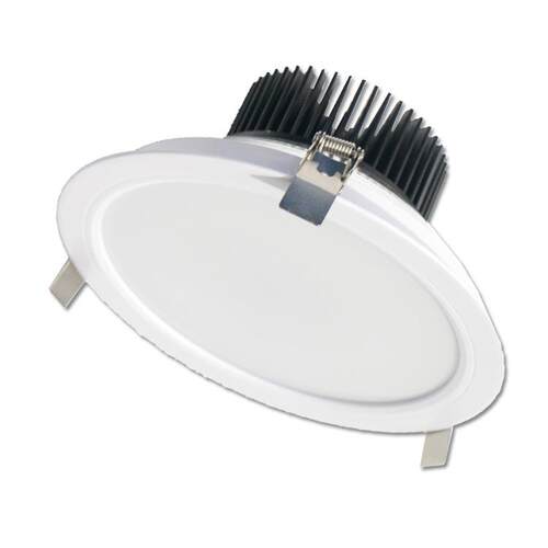 商场店铺照明筒灯6寸led筒灯30w40w50w天花灯4000K中性光开孔165