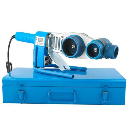 铁人不粘模头智能20-63PPR水管塑熔接机110型家用管材数显热熔器