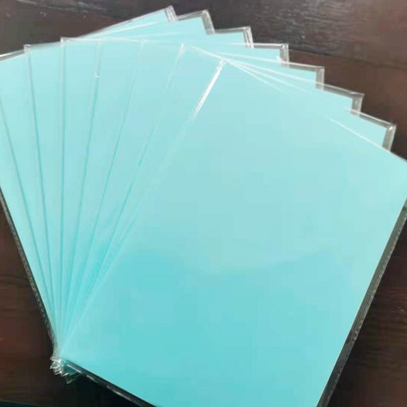 现货A3A4激光蓝底水转印纸20张/包袋装水转印纸杯子水转印纸