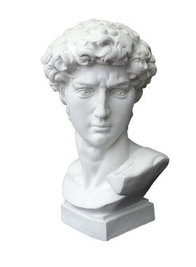 石膏像大卫头像美术生素描静物欧式雕塑美术教具石膏人物头像胸像