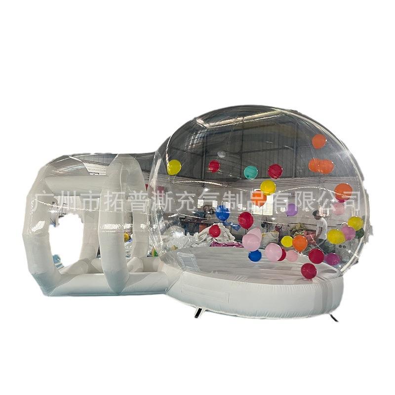 充气泡泡屋透明帐篷跳蹦床泡泡屋气球户外星空露营bubblehouse
