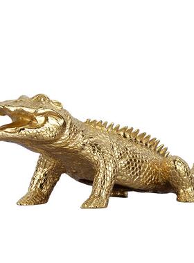 红酒架现代轻奢个性创意家居装饰品客厅电视酒柜黄铜酒瓶架铜制