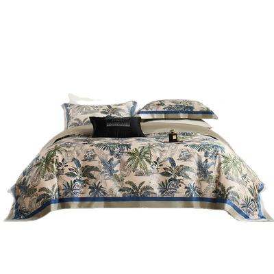 热带雨林丨高美裸式10S双股奢棉四件4套端植物花卉印花睡床202500