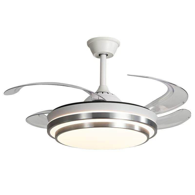 现简202新款风扇灯隐约形代书房大无品牌/风力静音风扇一体5餐厅,家装灯饰光源,风扇灯,淘宝优惠券,粉丝福利购,淘宝优惠卷