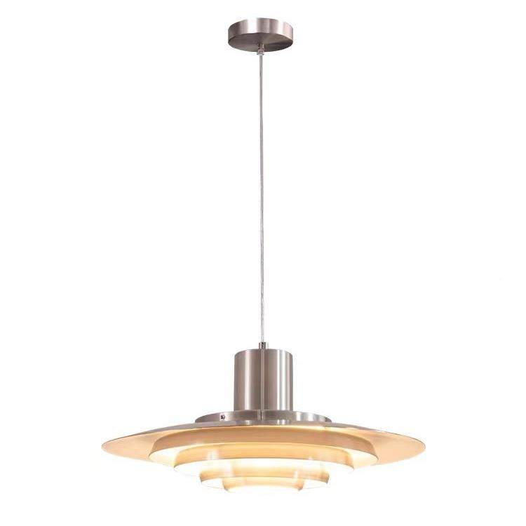 北简吧台餐厅铝材多层设丹麦Ph5约吊灯计师卧室样板欧房飞碟吊灯,家装灯饰光源,智能吊灯,淘宝优惠券,粉丝福利购,淘宝优惠卷