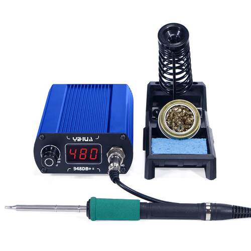 智能恒温电烙铁焊台diy套件T12电烙铁便携式数显T12焊台
