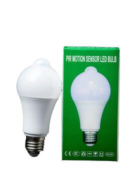 LED球泡灯感6W人L体感应球泡灯红外感线应EDRZD60-1灯泡应LED灯