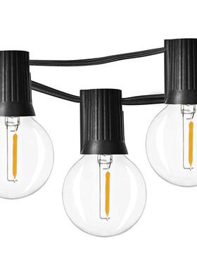 0LED30.5米5G0灯灯串塑料灯泡防碎氛围装OSM饰暖光G4LED0户外露营