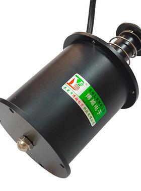 圆管直流推拉式WWB电磁圆管式防水电磁磁铁锁铁长型程牵引推拉电