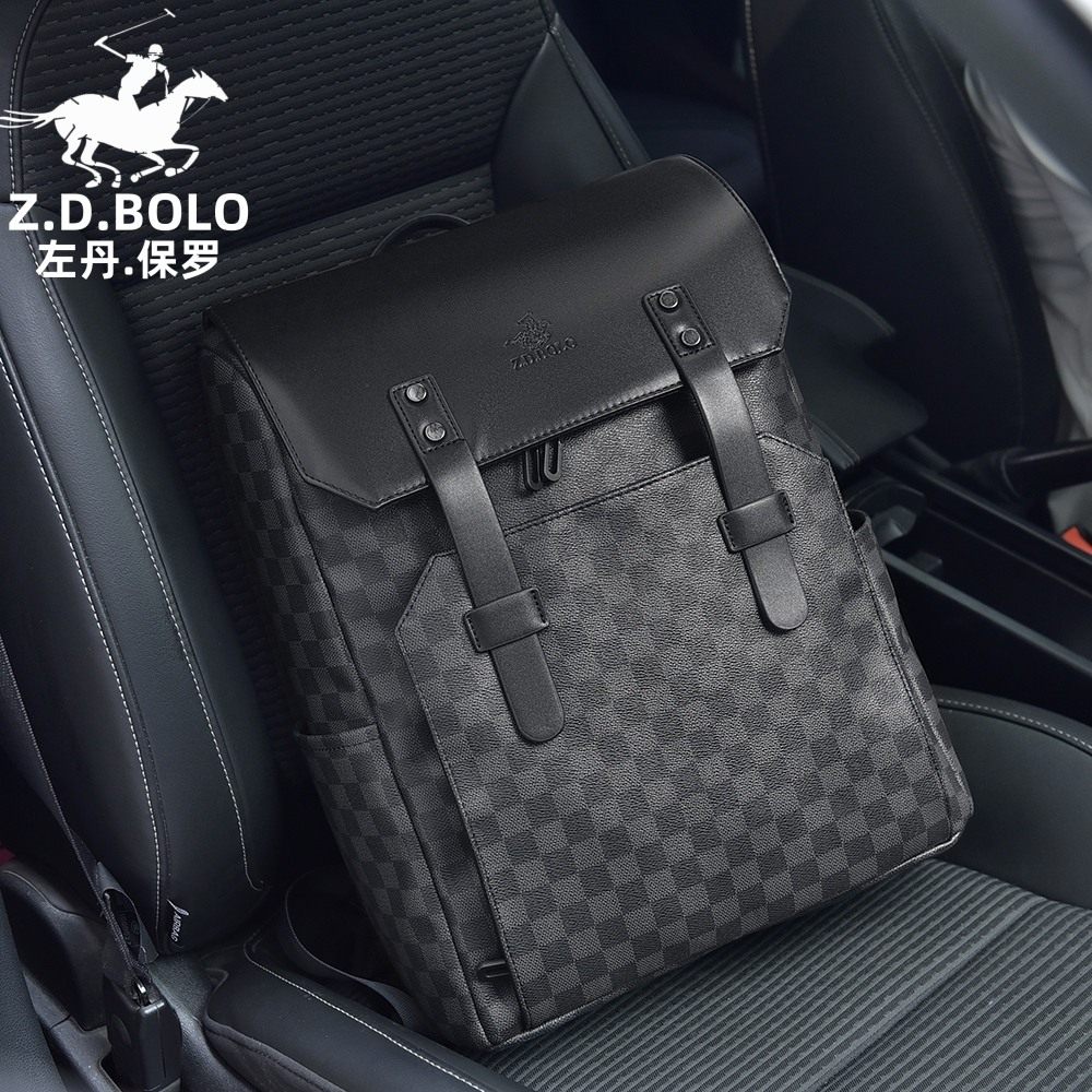 ZDBOLO/左丹保罗男士双肩背包时尚户外旅游背包商务潮大容量书包,箱包皮具/热销女包/男包,双肩背包,淘宝优惠券,粉丝福利购,淘宝优惠卷