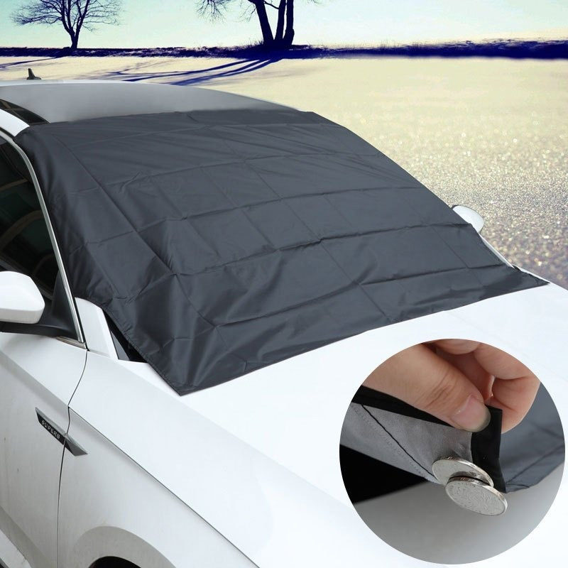 2026秋冬跨境外贸新款 Car Sunshades 汽车挡风玻璃遮阳罩防雪罩