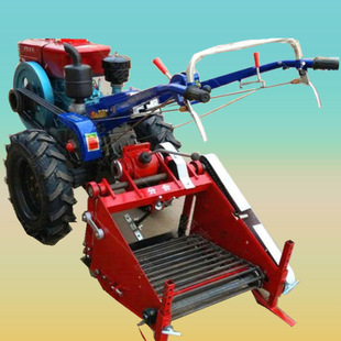 兴星源小型微型手扶拖拉机配套土豆薯类收获机半自动柴油机