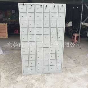 工厂员工车间保管手机铁柜 员工放手机柜子 多格带锁放手机储物柜