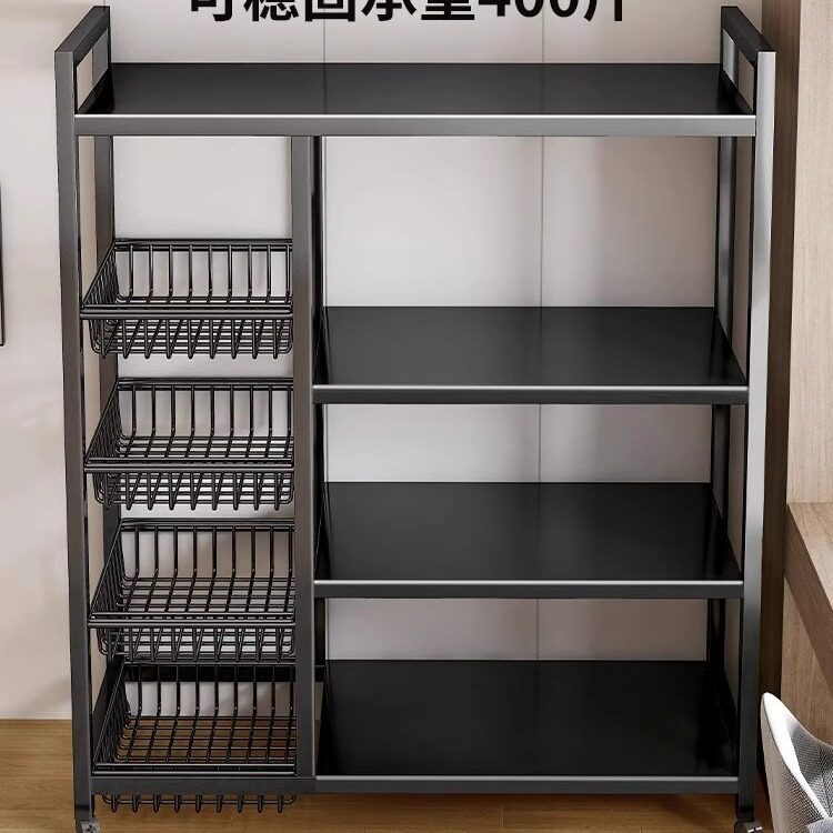 家用货架置物架多层落地仓库阳台储藏室铁架子商用超市钢制收纳架
