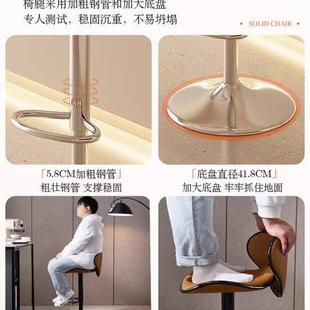 吧椅轻奢高脚凳现代简约家用靠背椅吧台椅子前台接待椅酒吧椅凳子