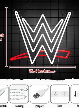 外贸电商led霓虹灯牌节日派对英文字母灯氛围装饰亚克力板霓虹灯