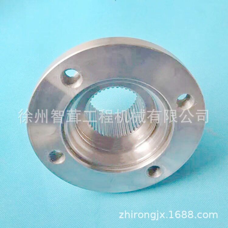 徐工压路机变速箱连接盘 电子档波箱传动轴连接凸圆 配件