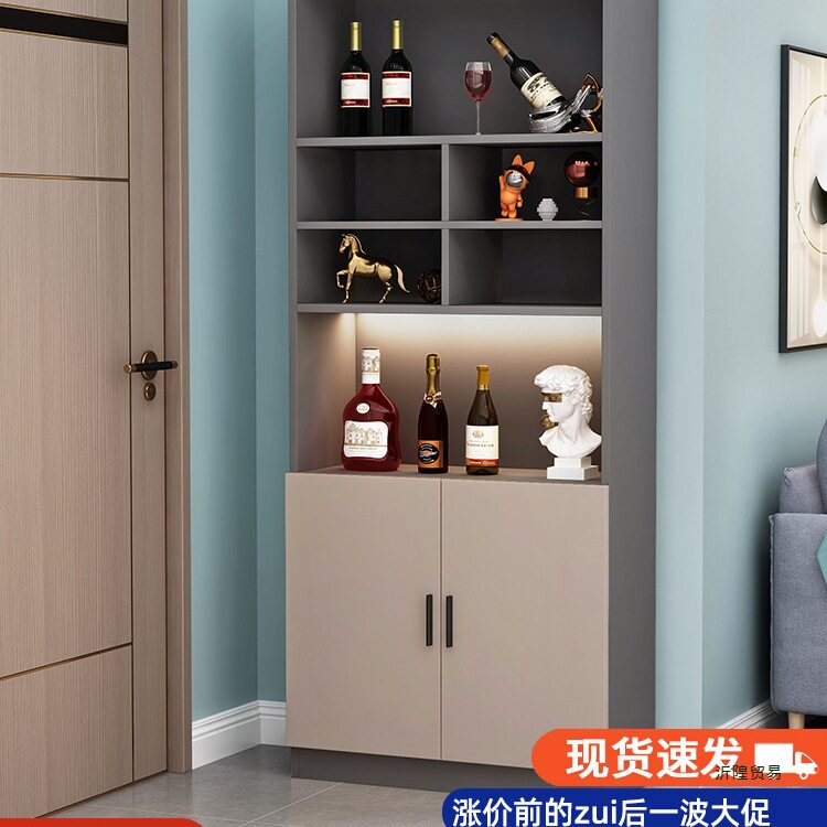 轻奢入户玄关柜餐边柜酒柜阳台收纳储物柜鞋柜隔断简约门厅柜书柜