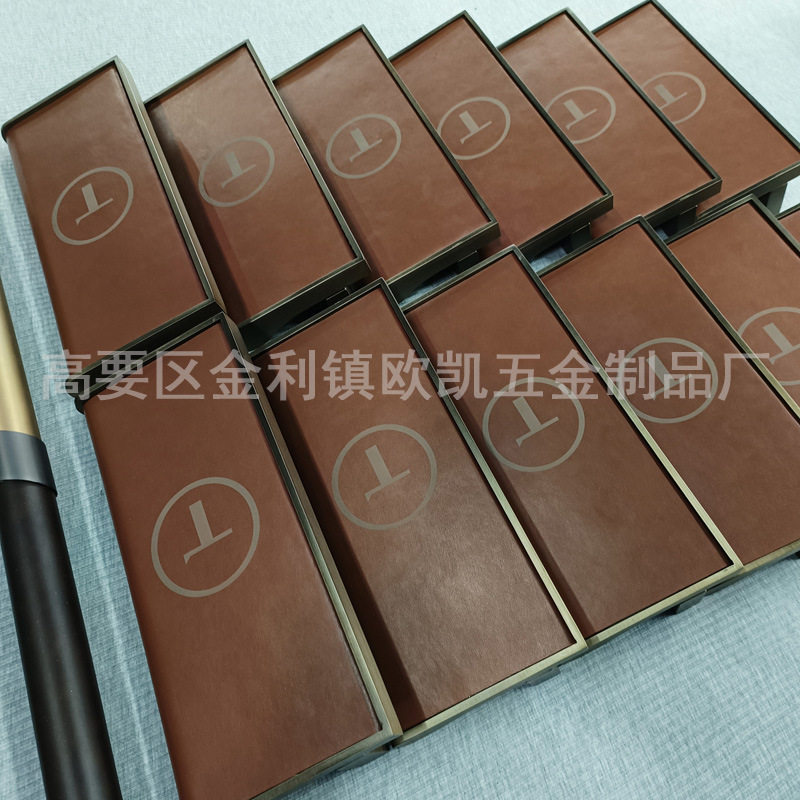 不锈钢拉手新中式玻璃门拉手欧凯工程定制简约酒吧清吧玻璃门把手