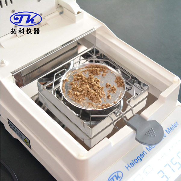 【拓科】玻璃原料卤素水分仪XY105W水分测定仪