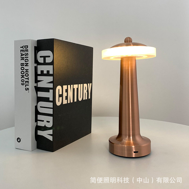 北欧美式复古LED充电氛围台灯