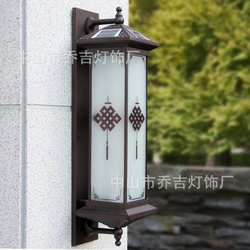 太阳能LED户外壁灯庭院阳台