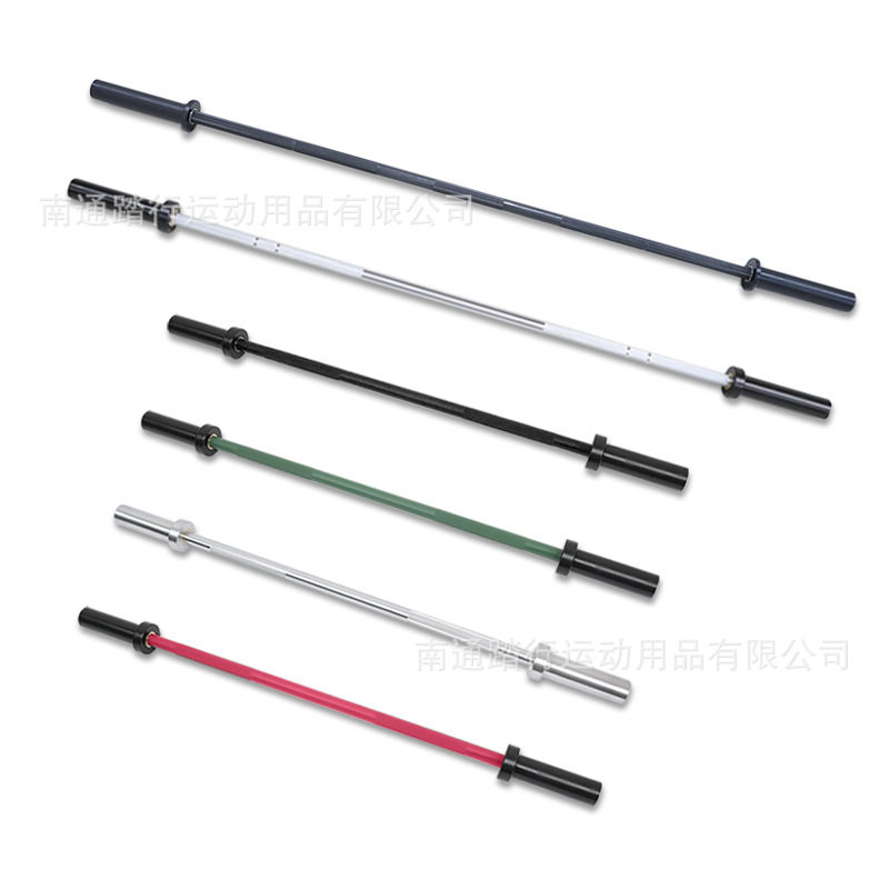 吕小军luxiaojun1.2米1.8米50厘米短杠铃杆力量训练小哑铃小直杆