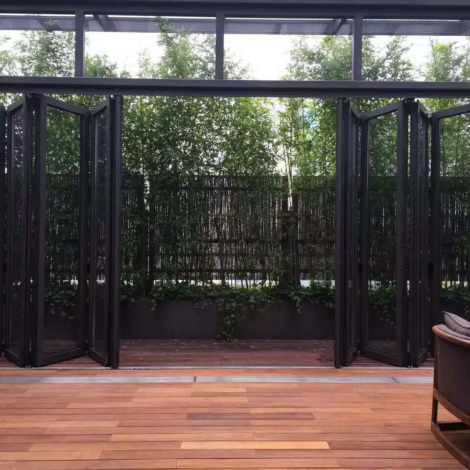 王品门窗 铝合金门窗价格 重型推拉折叠门 十年质保配件