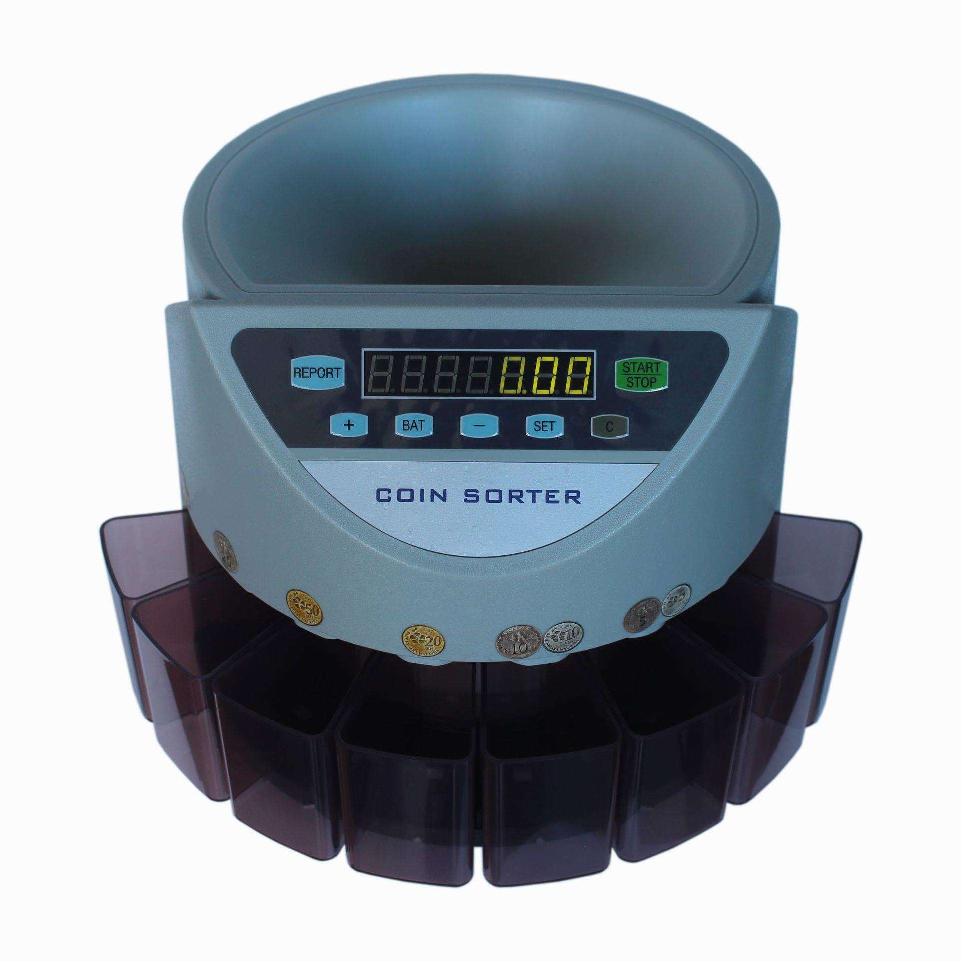 鑫玮XW-600日元硬币点数机,点币机,清分机可选制世界各国硬币