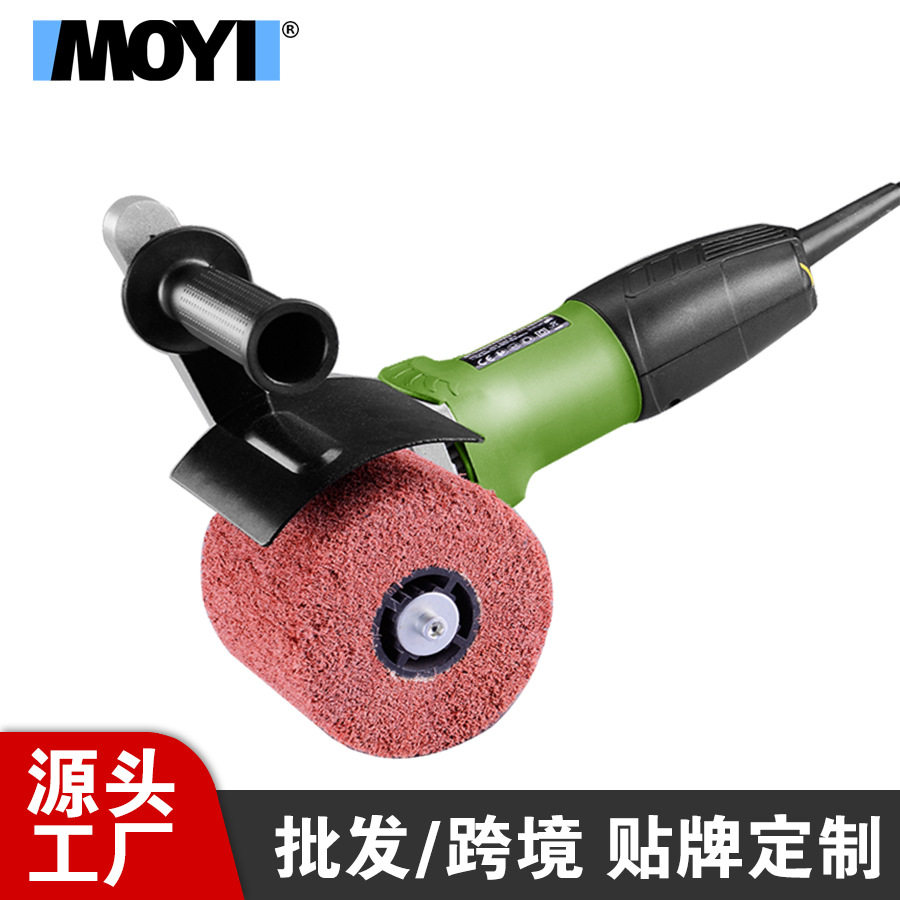工业级调速电动不锈钢拉丝机拋磨机手提抛光机镜面木纹多功能