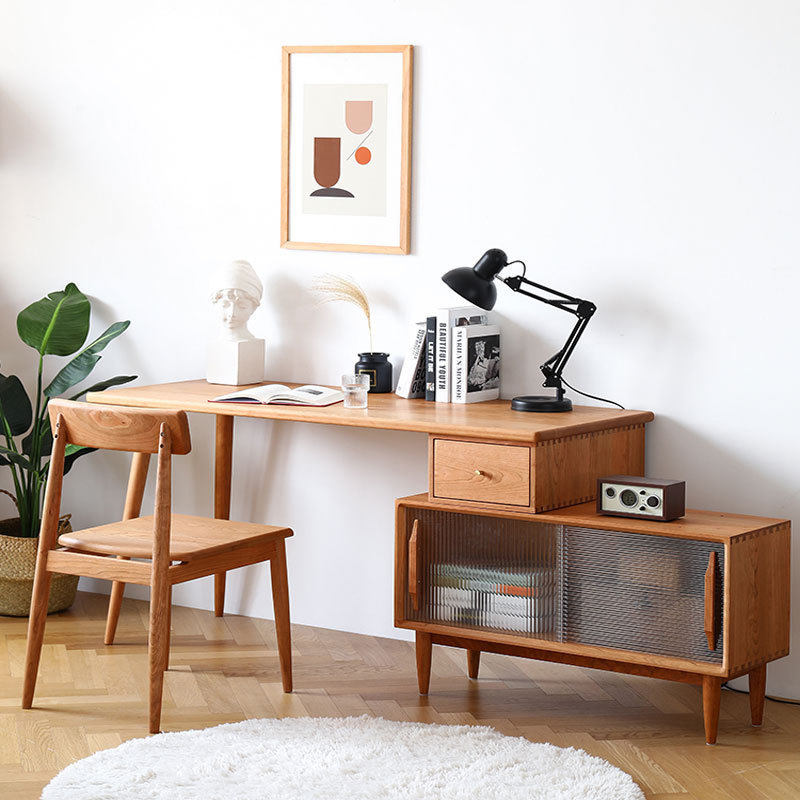 北欧实木转角书桌 小户型家用书柜书桌一体现代简约台式电脑桌,电子元器件市场,电线扎带/束线带,淘宝优惠券,粉丝福利购,淘宝优惠卷