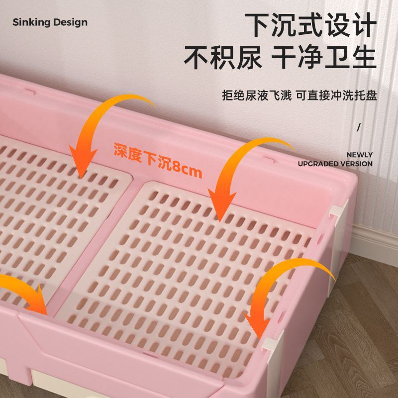 兔笼子防喷尿家用特大号双抽屉式豪华室内兔笼荷兰猪龙猫笼子
