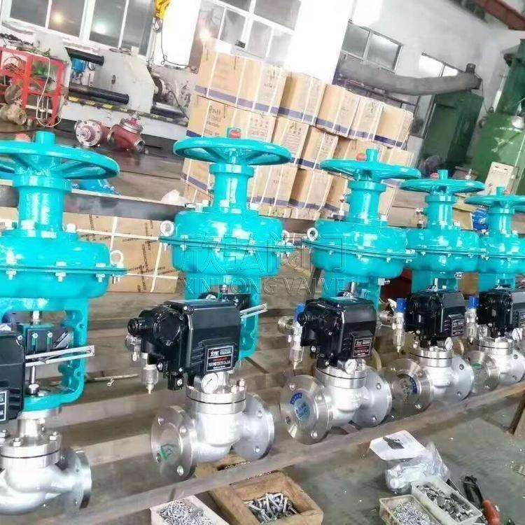 ZZWPE电动温度调节阀高温高压恒温压力控制阀欣弘阀门