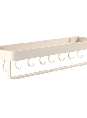 奶浴油白6太空铝卫生间置物架196镜前架室洗漱台日用品收纳架2-30