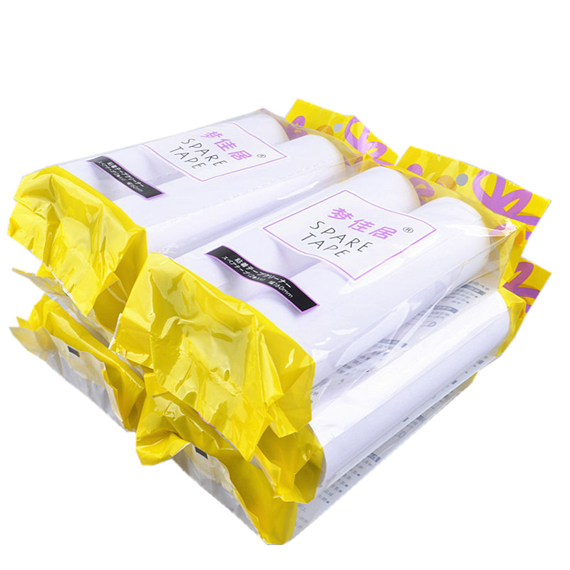 多卷装 大号1h6厘米粘尘纸 粘毛纸 粘毛滚筒替换芯 替换卷 粘毛纸