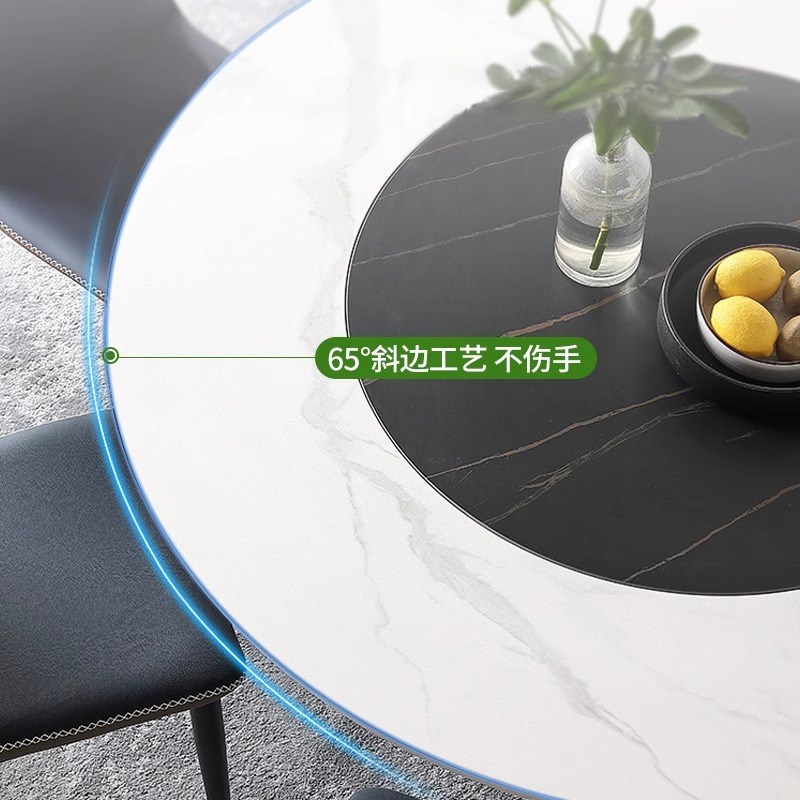 圆桌桌布岩板餐桌垫pvc软玻璃台布透明桌面保护圆形桌垫茶几防水*