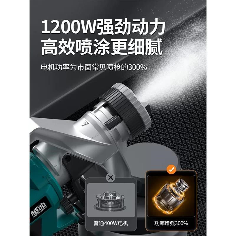 恒动高压喷漆机电动喷枪乳胶漆喷涂机油漆涂料喷抢喷漆枪甲醛工具,五金/工具,电动喷涂机,淘宝优惠券,粉丝福利购,淘宝优惠卷