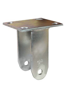 林春4系列5寸重载酚醛耐高温定向轮承载320公斤固定脚轮4-5DF35