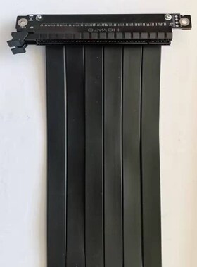 反向itx机箱pcie显卡延长线3.0 16X全速A4 K39 K55 A60迷你小机箱